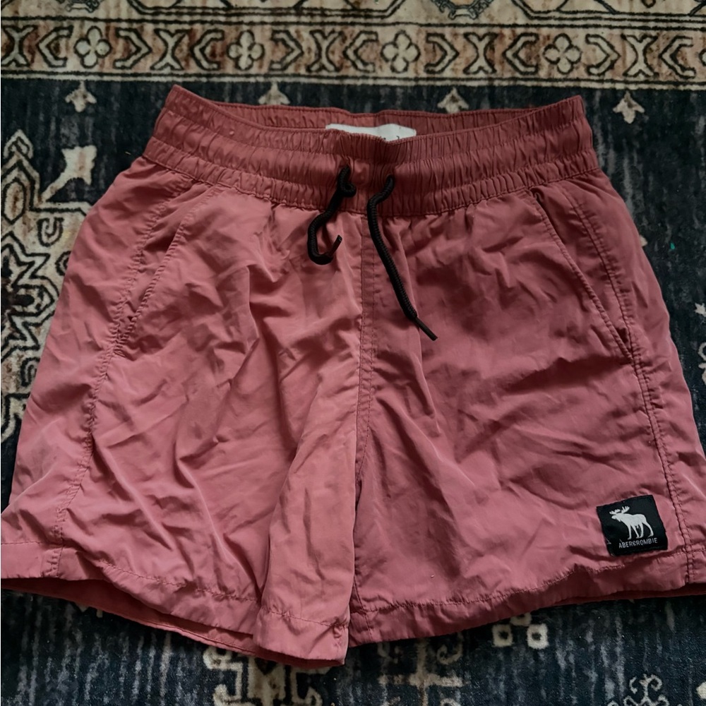 Pink Drawstring Shorts